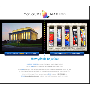 Colours Imaging Website